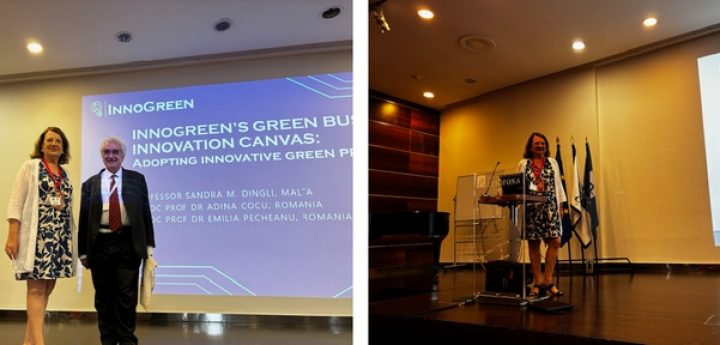 Conference presentations on Green Practices and Fake News