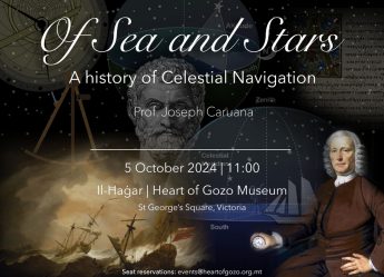 Of Seas and Stars: History of Celestial Navigation Public Talk at Il-Hagar