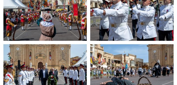Gozo commemorates the two victories of Malta in Xaghra ceremony
