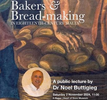 Gozo talk on bakers and bread-making in eighteenth-century Malta