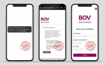 BOV advise customers to stay alert during the festive season