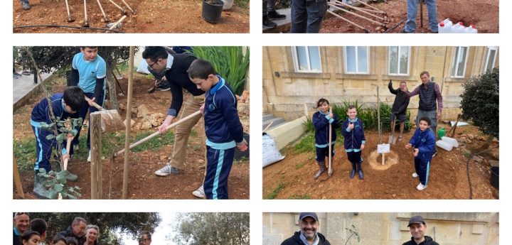 Environmental NGO Siga holds tree planting session at Nadur Primary