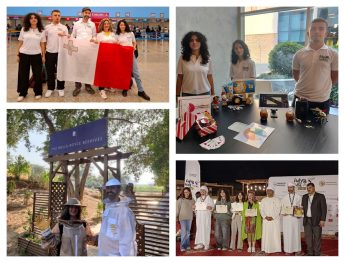 Young Maltese ambassadors shine at international beekeeping competition in Dubai