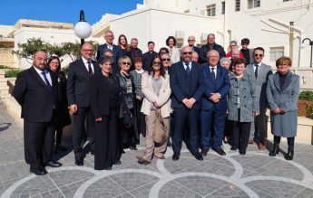 EOHSJ Gozitan delegation celebrate Mass and exchange of greetings