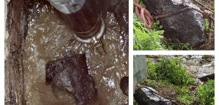 Rock thrown into manhole causes sewage overflow near Gozo dive site
