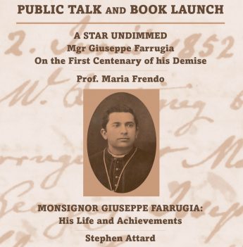 A Star Undimmed – public lecture and book launch at Il-Hagar