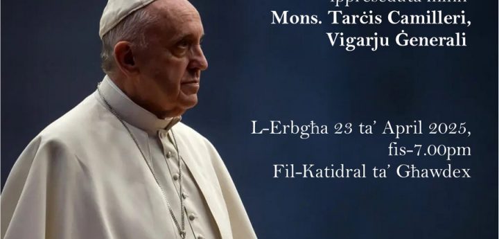 Gozo Requiem Mass for Pope Francis at the Cathedral