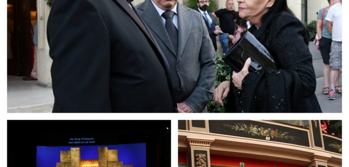 President attends performance of Nabucco at the Aurora, Gozo