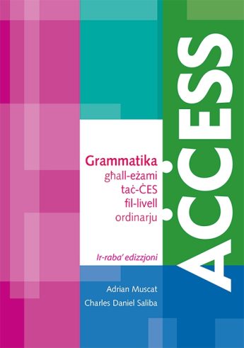 Fourth edition of Maltese grammar book Access published