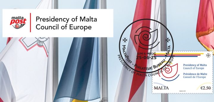 New stamp issue to mark Presidency of Malta – Council of Europe