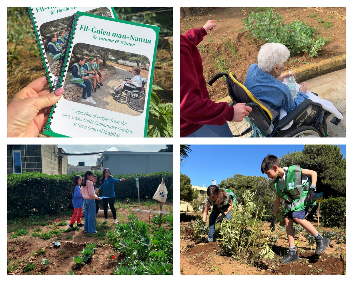 Gozo Hospital community garden wins Sustainable Development Action Award