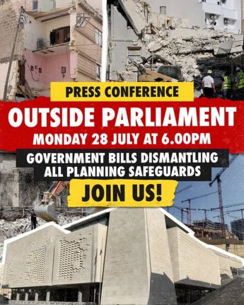 NGOs urge Prime Minister to immediately withdraw planning reform Bills