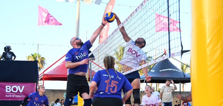 BOV Volleyball Marathon in aid of id-Dar tal-Providenza gets underway