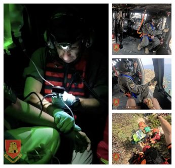 AFM assist eight people during the Santa Marija weekend