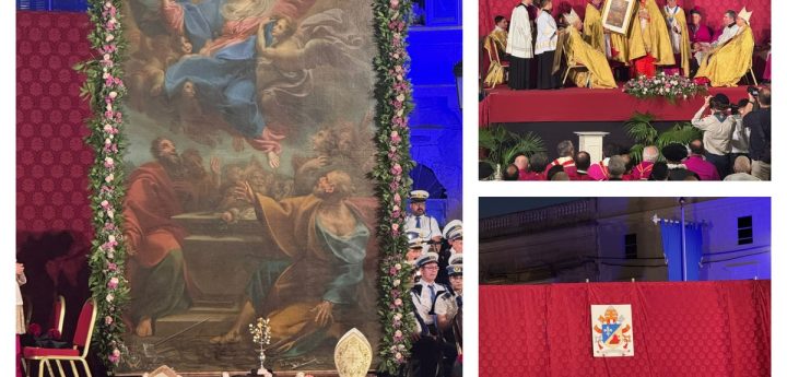 Cardinal Grech leads 50th anniversary celebration of Gozo Cathedral titular painting