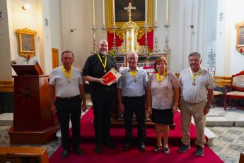 New Knight for the Confraternity of St Peter and St Paul
