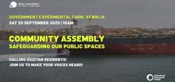 Gozo community assembly make your voices heard – Safeguarding our Public Spaces