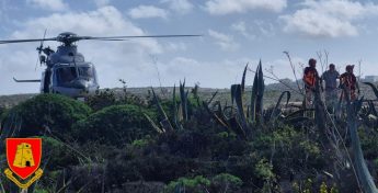 AFM coordinate rescue of man injured on the cliffs in Gozo