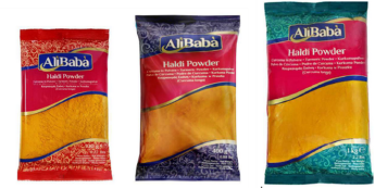 Health warning on turmeric powder with Salmonella contamination