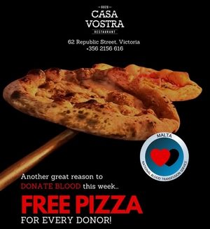 Blood donation Casa Vostra