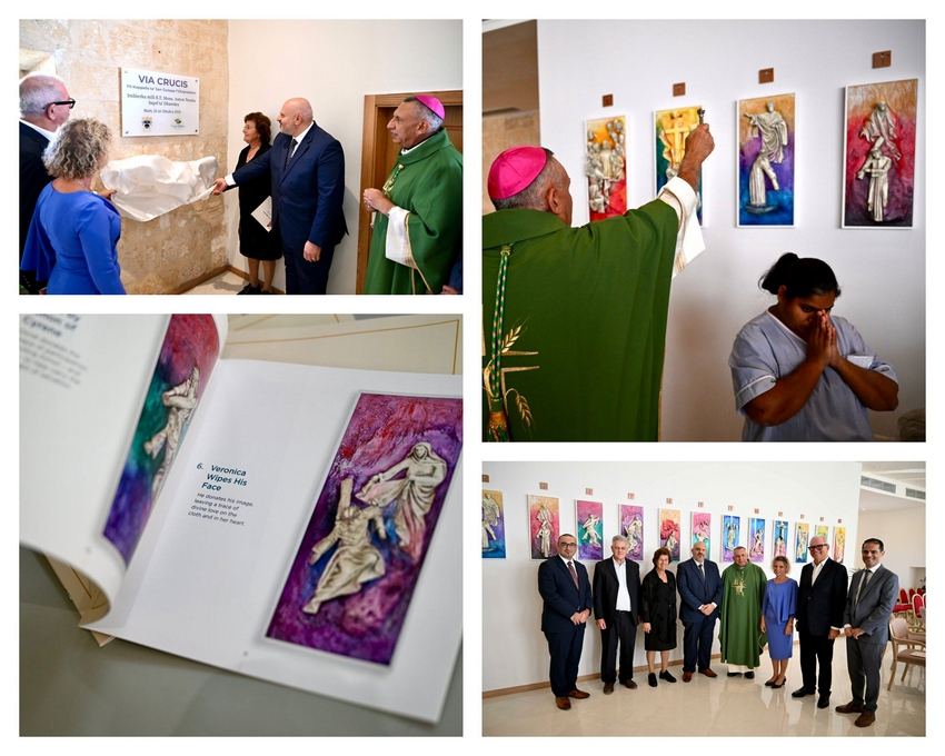 Via Crucis inaugurated at the St Joseph Chapel Dar San Guzepp
