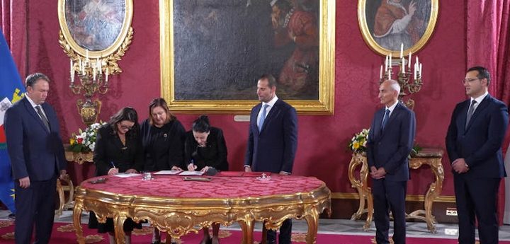 Two Judges and two Magistrate take oath of office at Presidential Palace