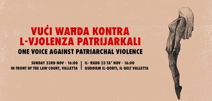 Public demonstration on Sunday: One Voice Against Patriarchal Violence