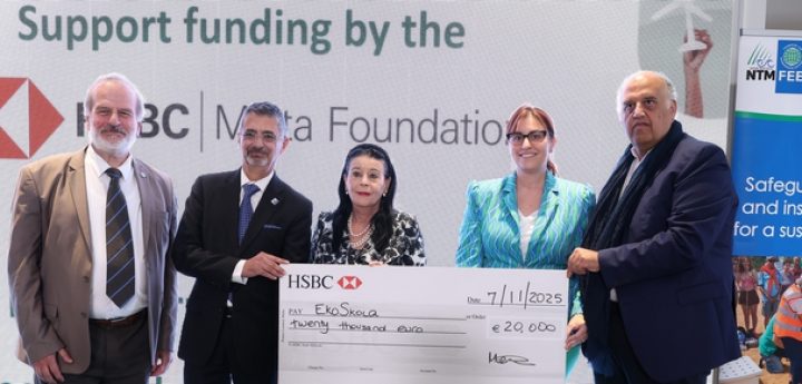 HSBC Malta Foundation continues it support for EkoSkola Programme
