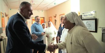 Health Minister visits residents at the Sisters of Pompei in Gozo