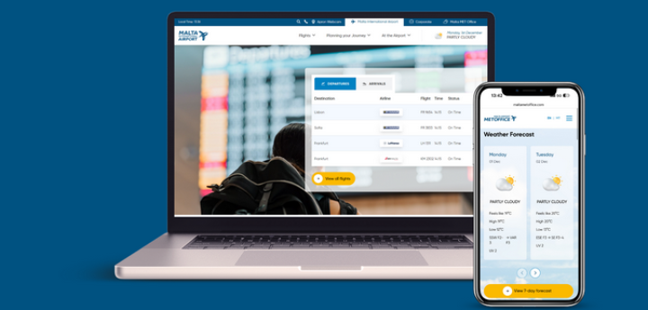 MIA unveils fresh look for Airport and Met Office websites