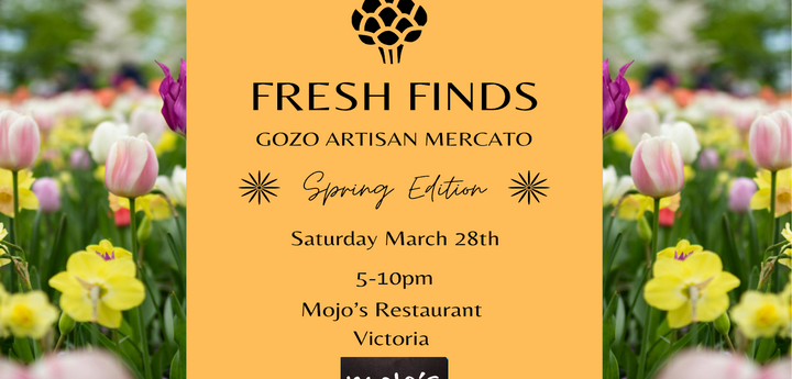 Fresh Finds Gozo Artisan Mercato – Spring Edition returns next month