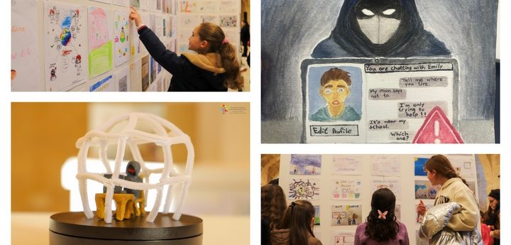 Students’ drawings reveal growing awareness of digital dangers