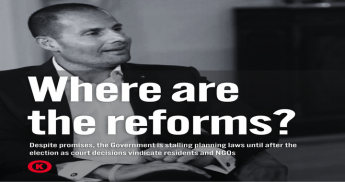 Government has “stalled process on Bills 143 and 144 ahead of elections” Government has “stalled process on Bills 143 and 144 ahead of elections”
