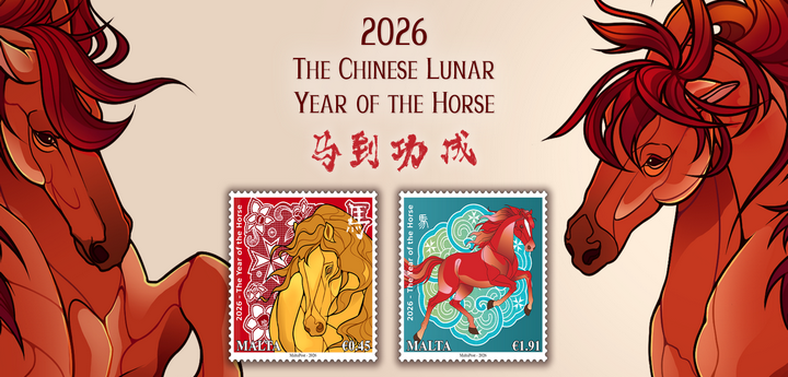 The Year of the Horse – New MaltaPost stamp issue