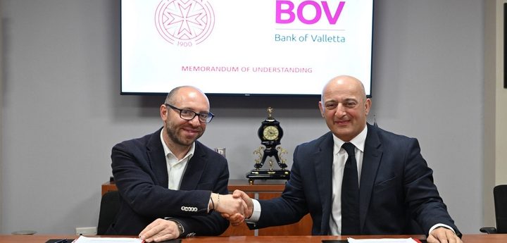 Bank of Valletta and Malta Football Association sign MoU