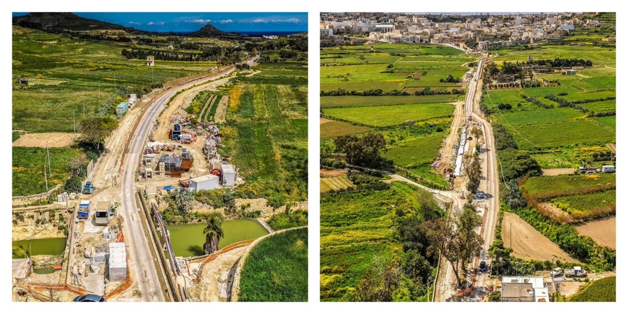60% of Marsalforn Road project is now complete - Minister