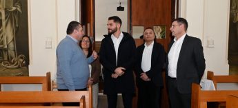 PN Leader Alex Borg visits the Salesians of Don Bosco