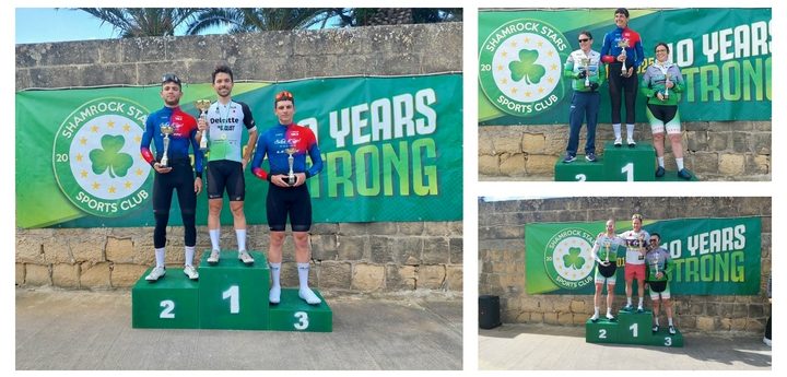 Success for Criterium organised by Shamrock Stars Sports Club in Gozo