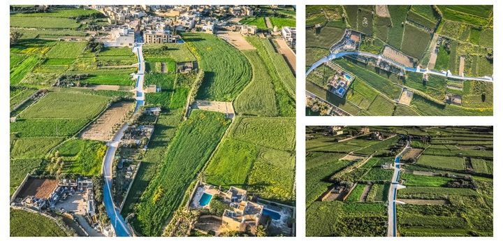 Work completed on Triq Ta’ Klula in Santa Lucija, Gozo