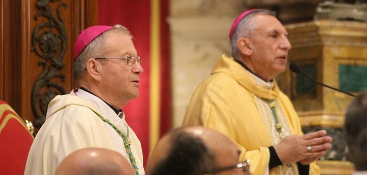 Blessing of the Holy Oils and Renewal of Priestly Vows at the Cathedral