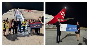 KM Malta Airlines celebrates launch of new Palermo service