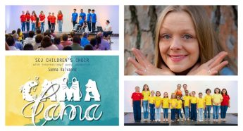 SCJ Children’s Choir in Cama Cama directed by Sanna Valvanne