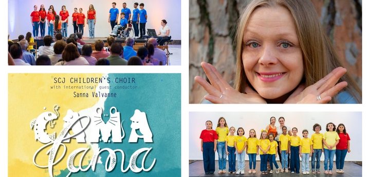 SCJ Children’s Choir in Cama Cama directed by Sanna Valvanne