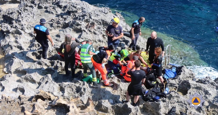 Diver rescued off Gozo after getting into difficulty in rough seas
