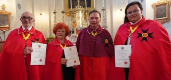 Two new Knights and a Dame for Confraternity of St Peter and St Paul Two new Knights and a Dame for Confraternity of St Peter and St Paul