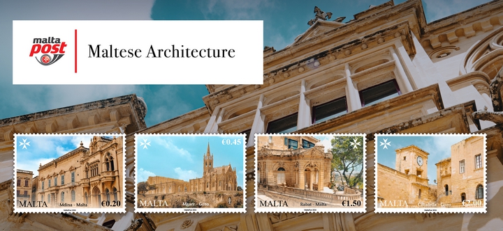 New stamps showcase architectural landmarks in Gozo and Malta New stamps showcase architectural landmarks in Gozo and Malta