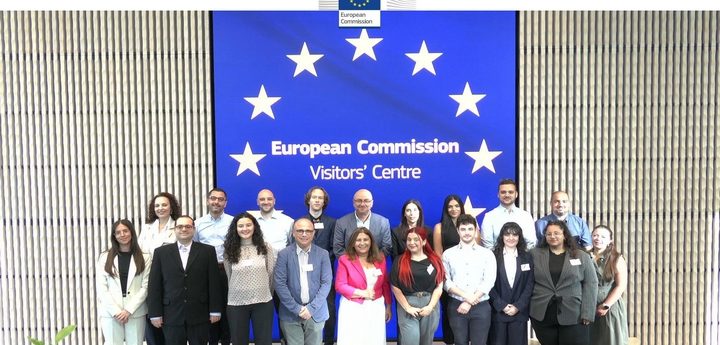 Europe Direct Gozo representatives visit European institutions in Brussels