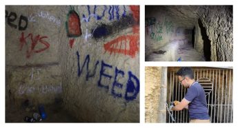 Nadur underground shelter vandalised Nadur underground shelter vandalised