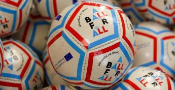 TMTF receives 35 footballs suitable for anyone with visual impairments