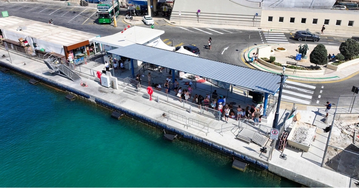 Will new Gozo fast ferry terminal canopy truly protect passengers - Tabone